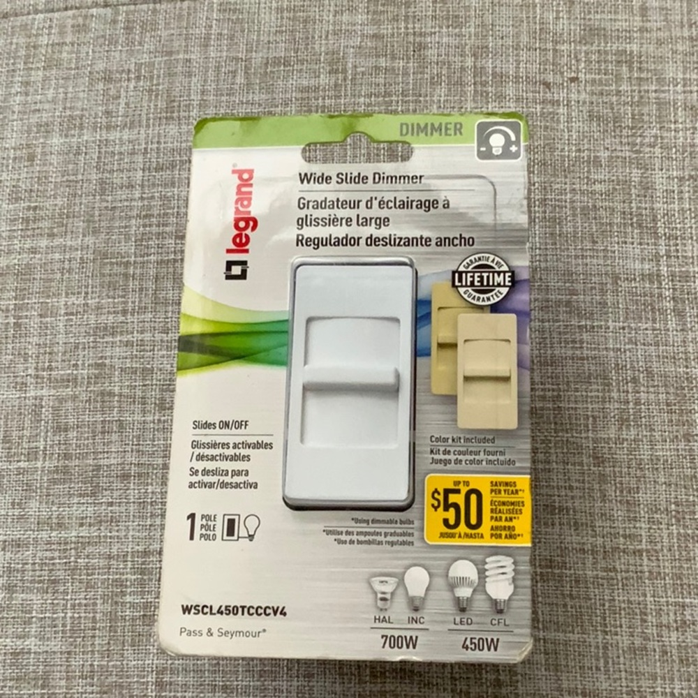 Dimming light switch